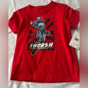 Nike Boy’s Swooshman Tee Shirt Size 7 NEW